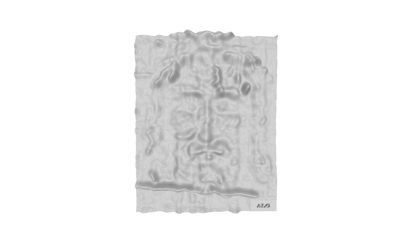3D-Printed Shroud Face - 4" x 5"