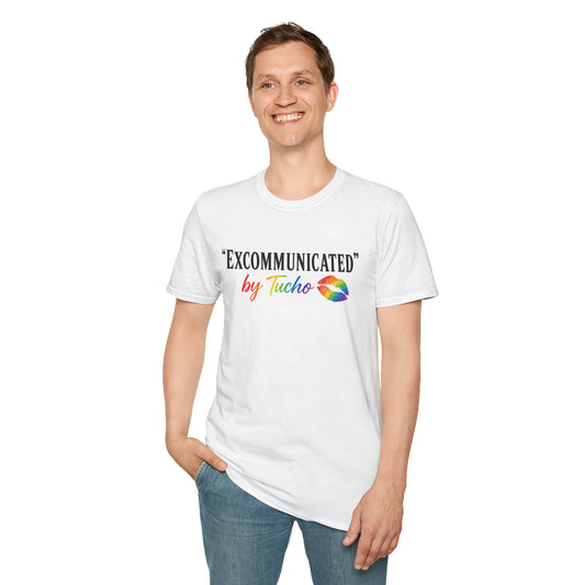 "Excommunicated by Tucho" White T-Shirt