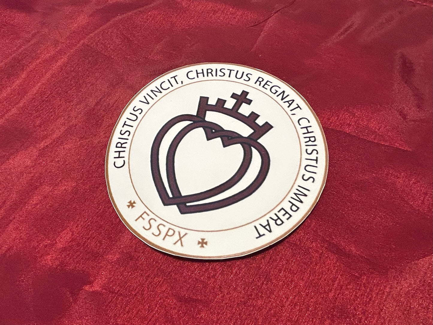 SSPX Decal - 4 5/8" Dia. Vinyl